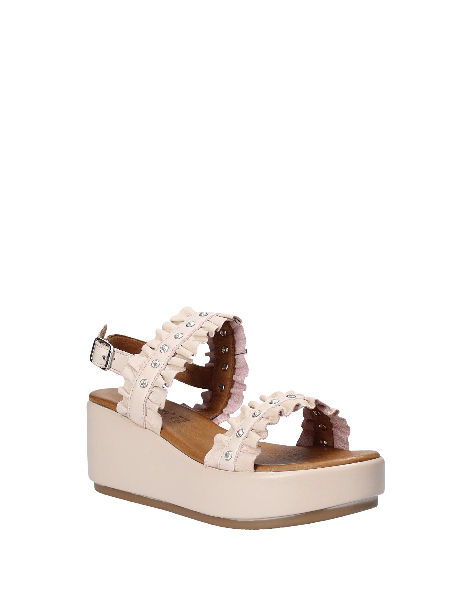 Sandali zeppa Rosa Grunland