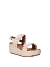 Sandali zeppa Rosa Grunland