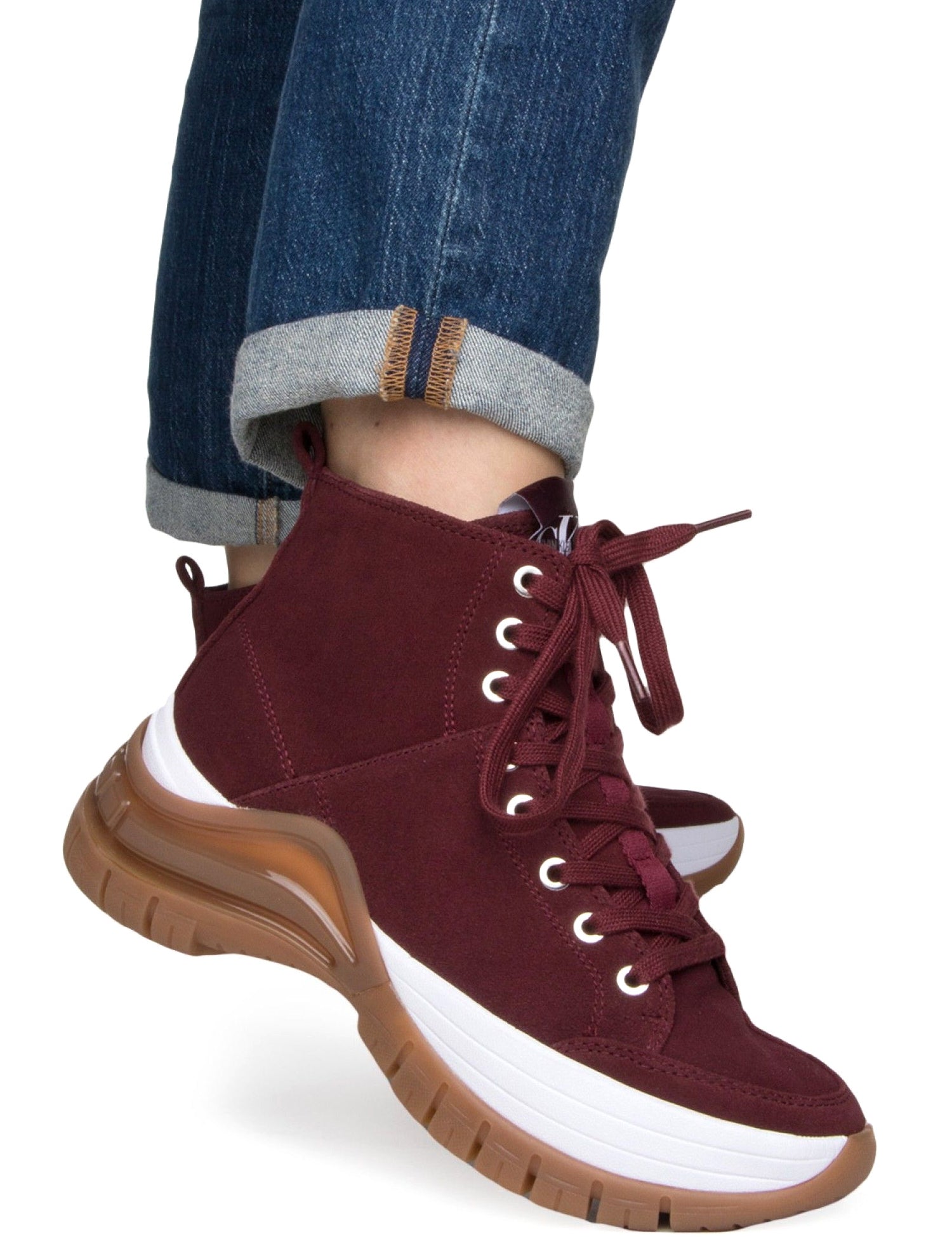 Polacchino Bordeaux Calvin Klein Jeans