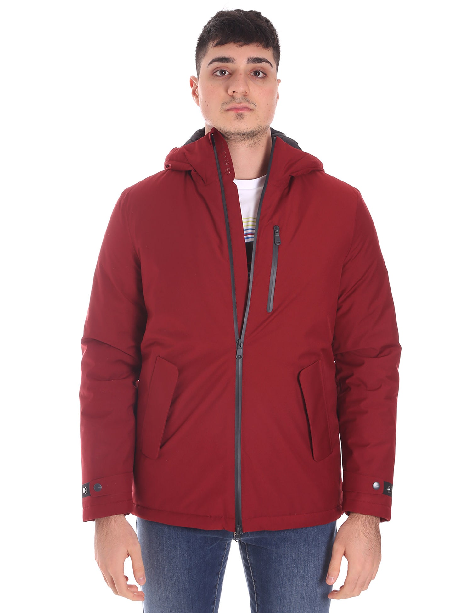 Giacche Bordeaux Geox