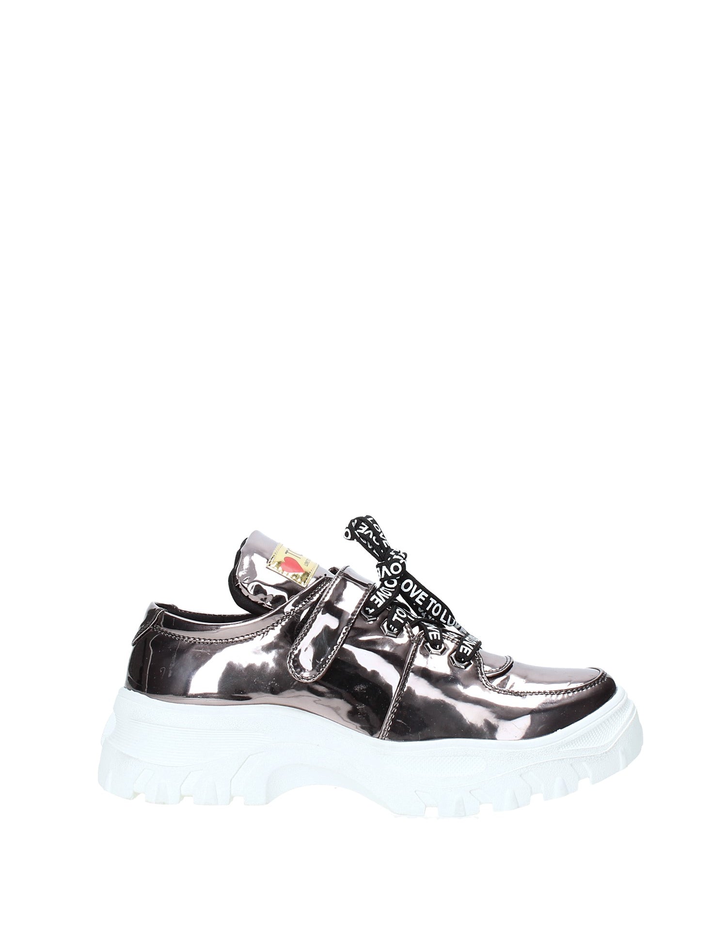Sneakers Argentato Love To Love Gai Mattiolo
