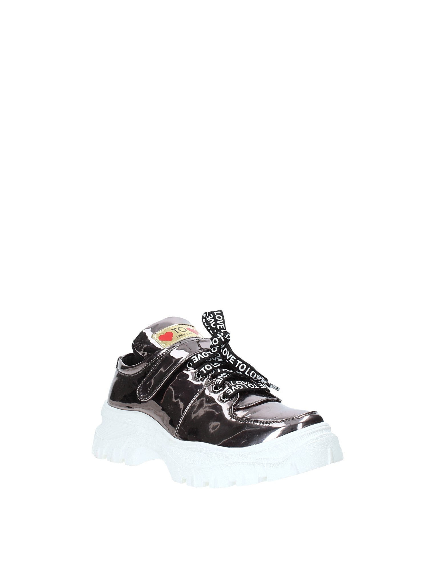 Sneakers Argentato Love To Love Gai Mattiolo
