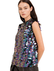 Top e canotte Nero Fracomina