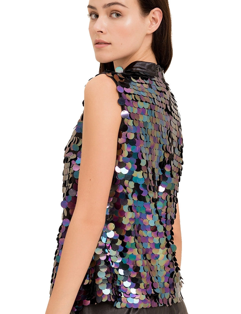 Top e canotte Nero Fracomina