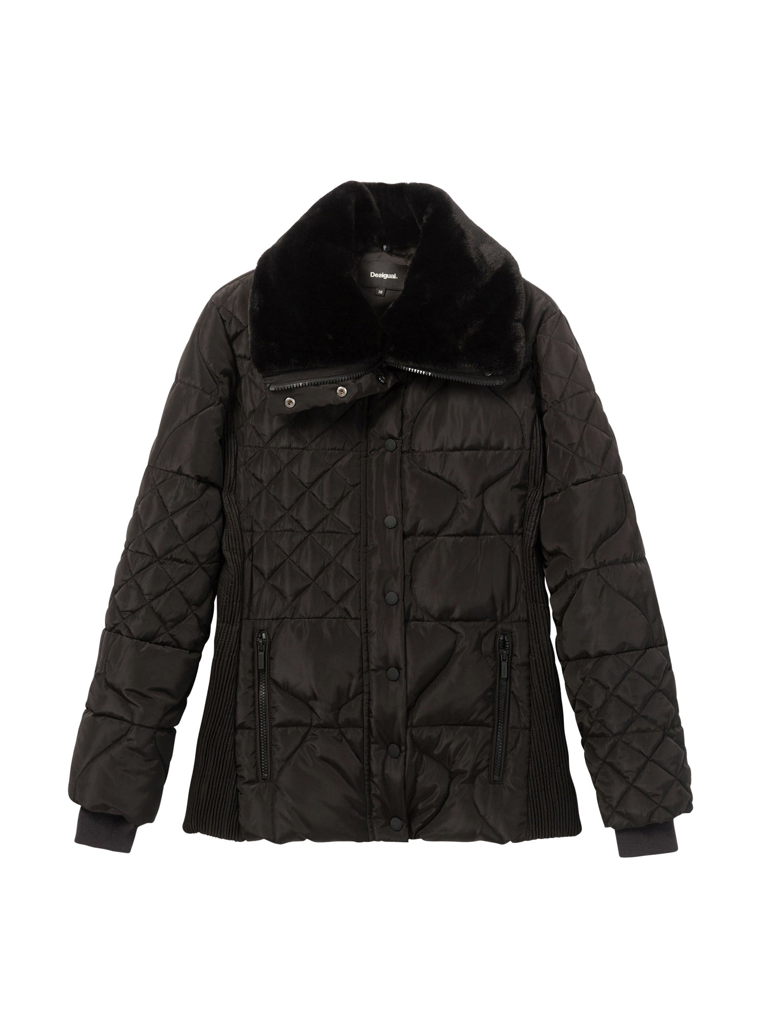 Piumini Nero Desigual