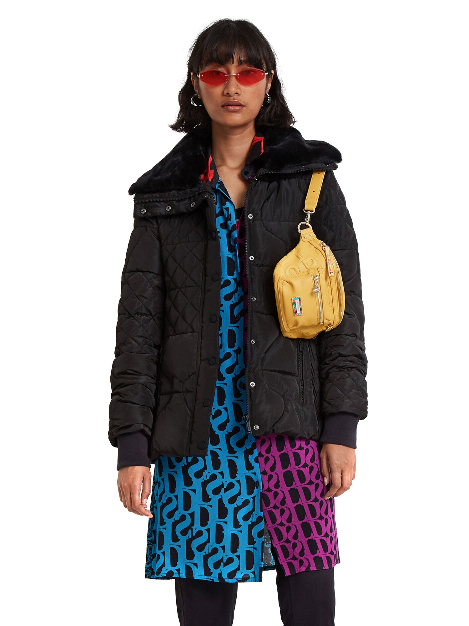 Piumini Nero Desigual