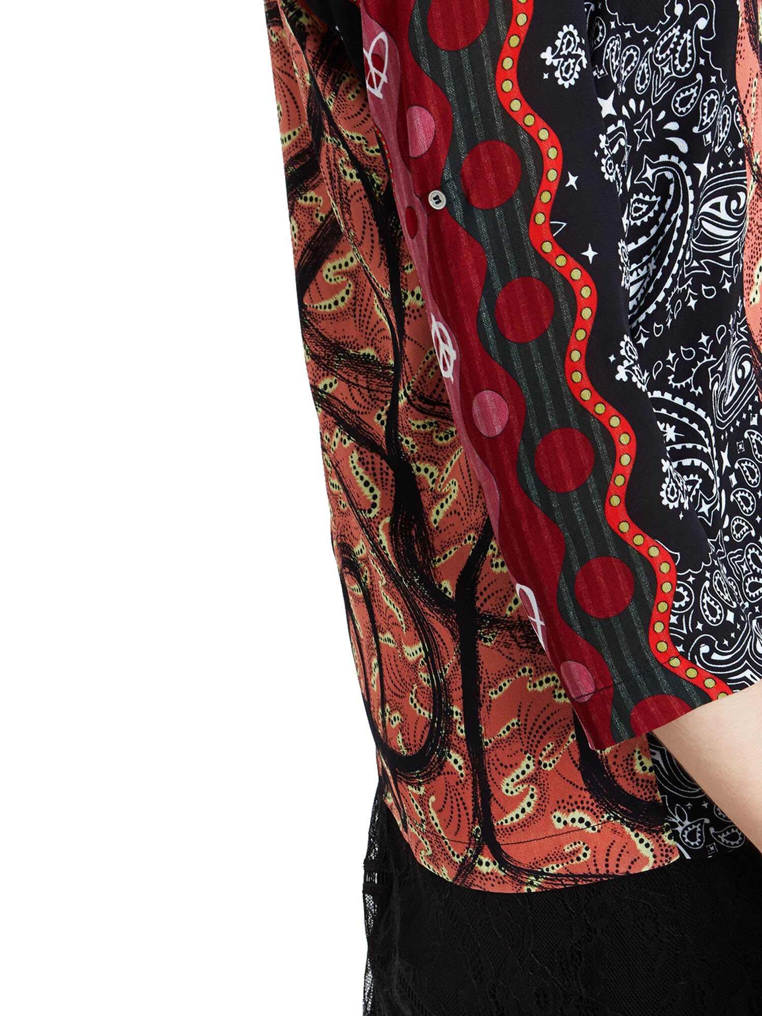 Camicie Nero Desigual