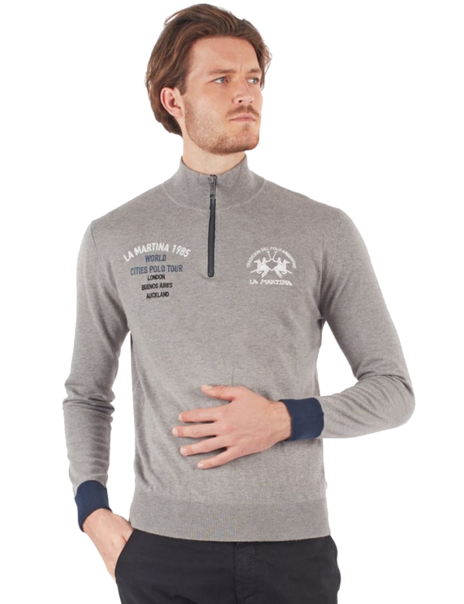 Maglioncini Grigio La Martina