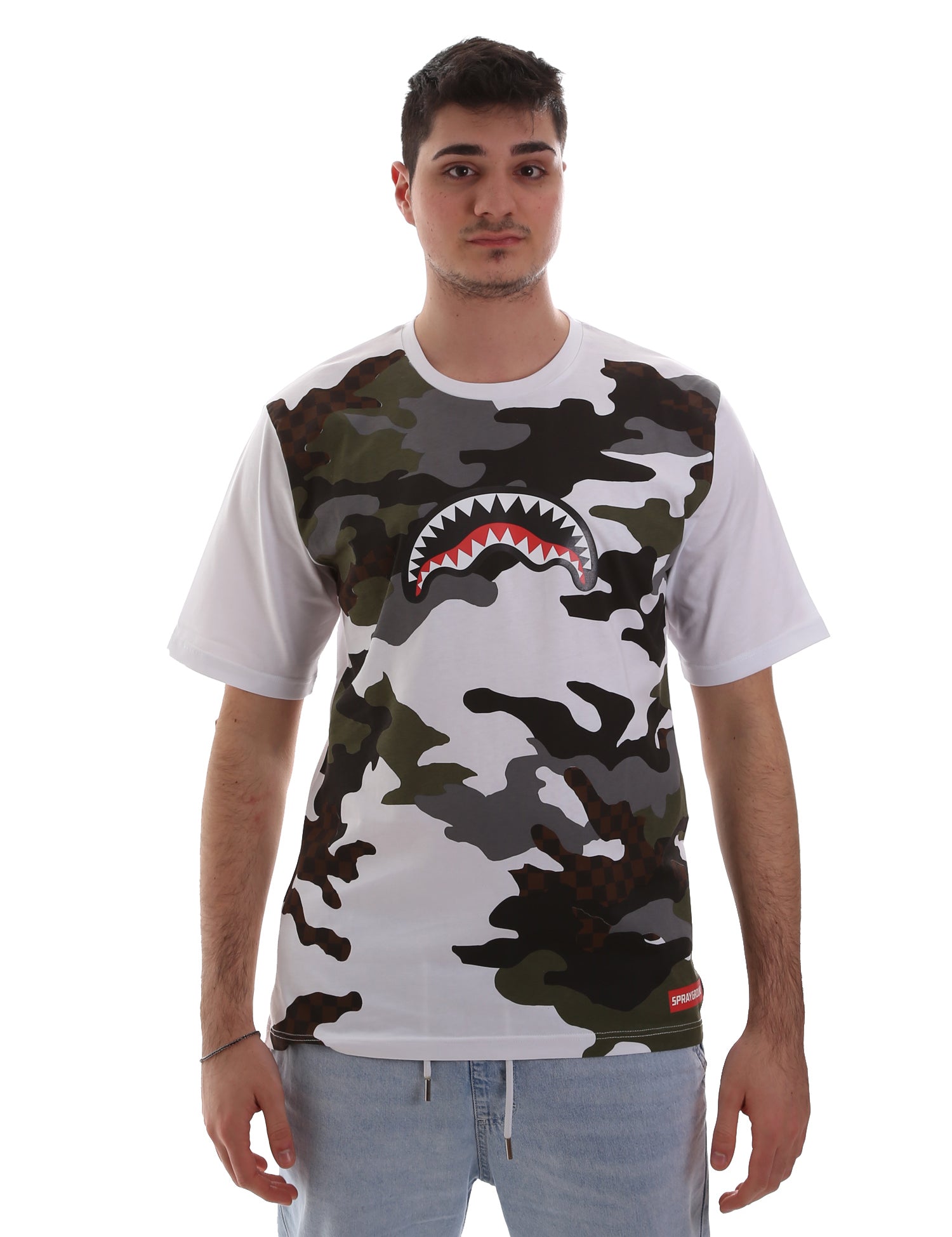 T-shirt Bianco Sprayground