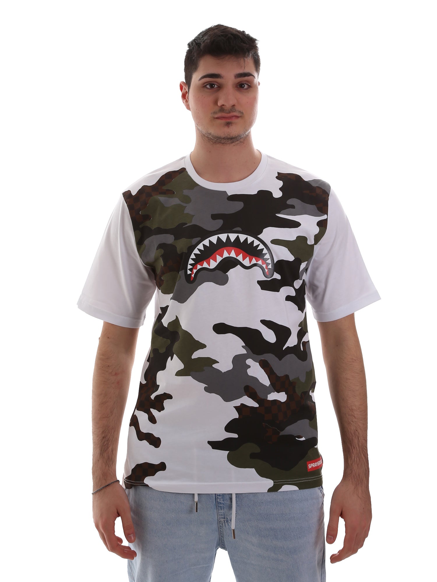 T-shirt Bianco Sprayground