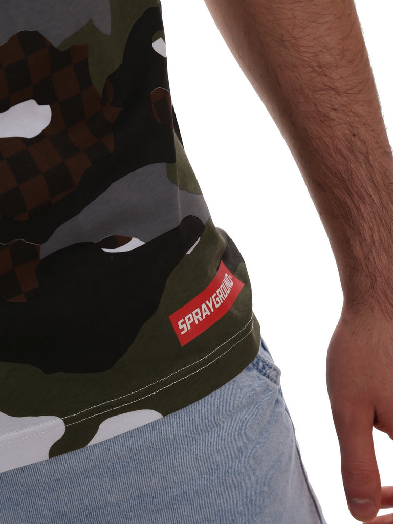 T-shirt Bianco Sprayground