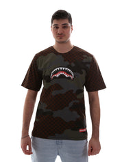T-shirt Marrone Sprayground