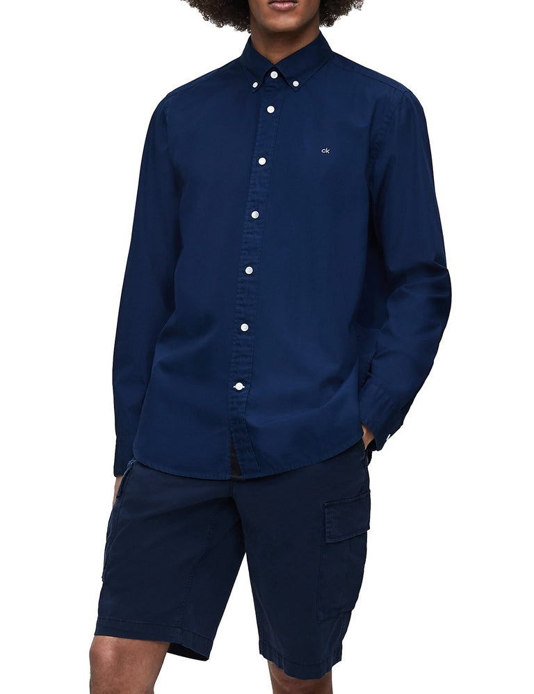 Camicie Blu Calvin Klein