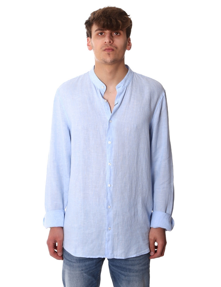 Camicie Blu Calvin Klein