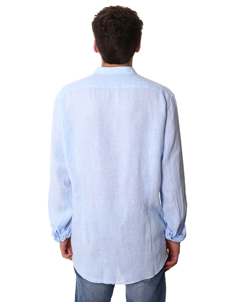 Camicie Blu Calvin Klein