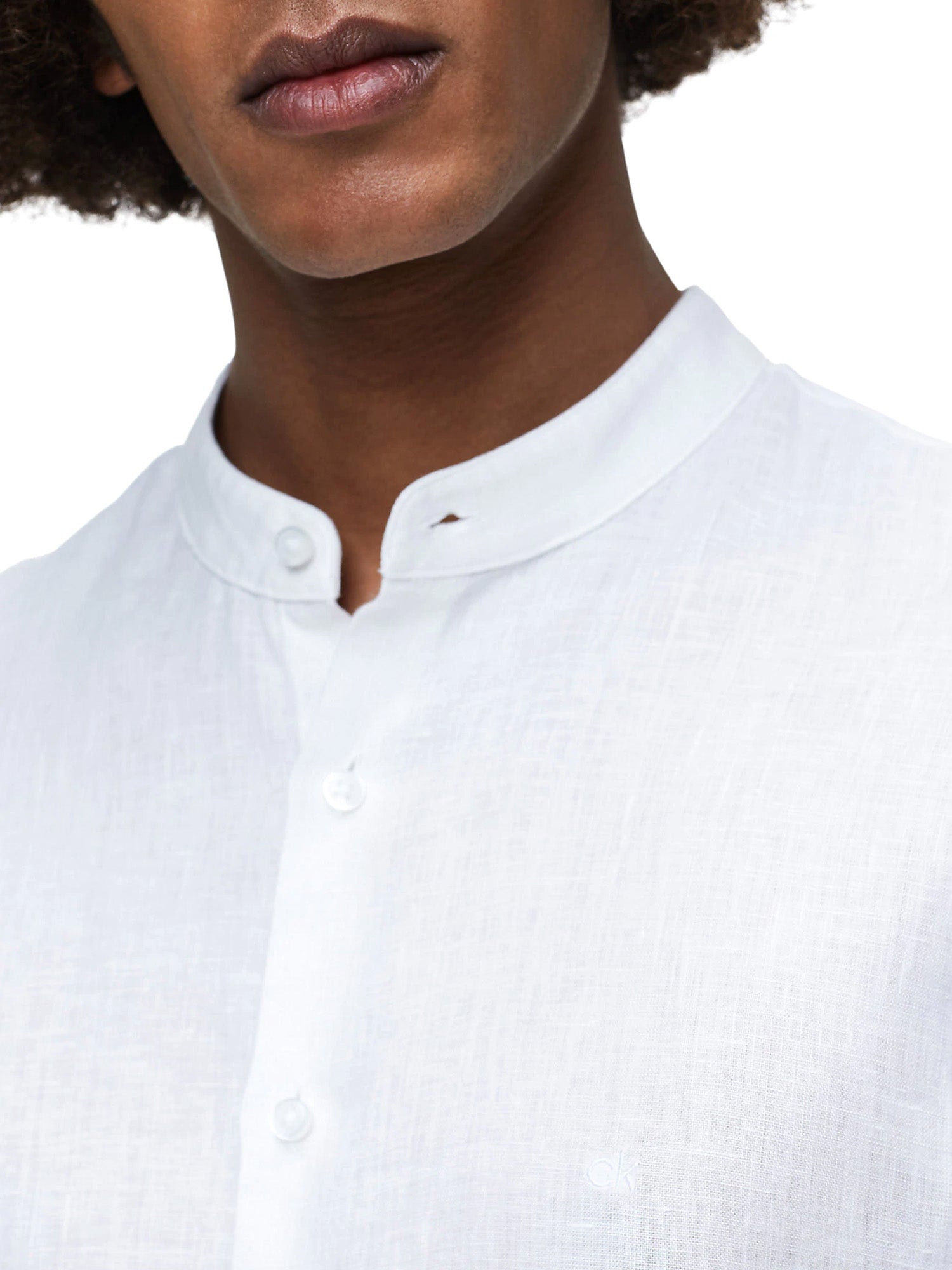 Camicie Bianco Calvin Klein