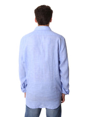 Camicie Blu Calvin Klein