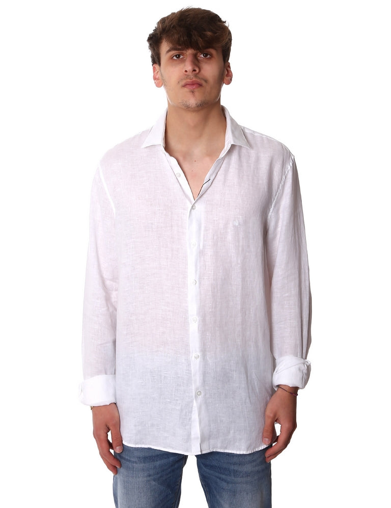 Camicie Bianco Calvin Klein