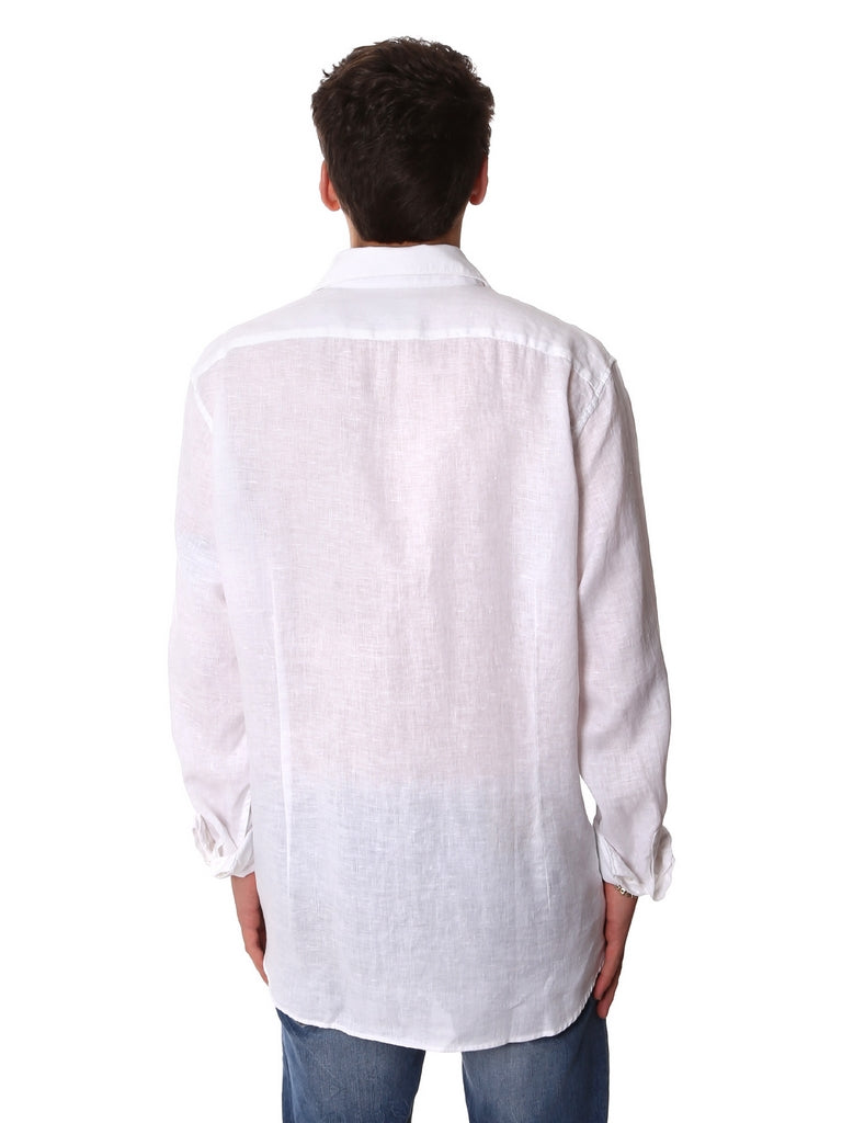 Camicie Bianco Calvin Klein