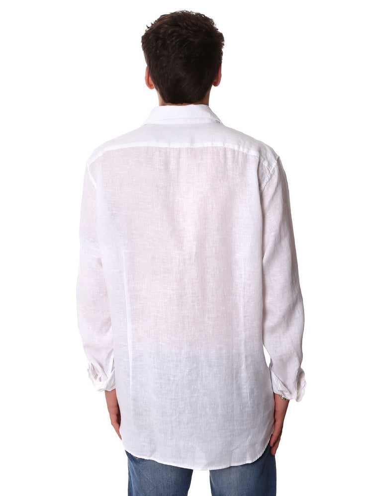 Camicie Bianco Calvin Klein