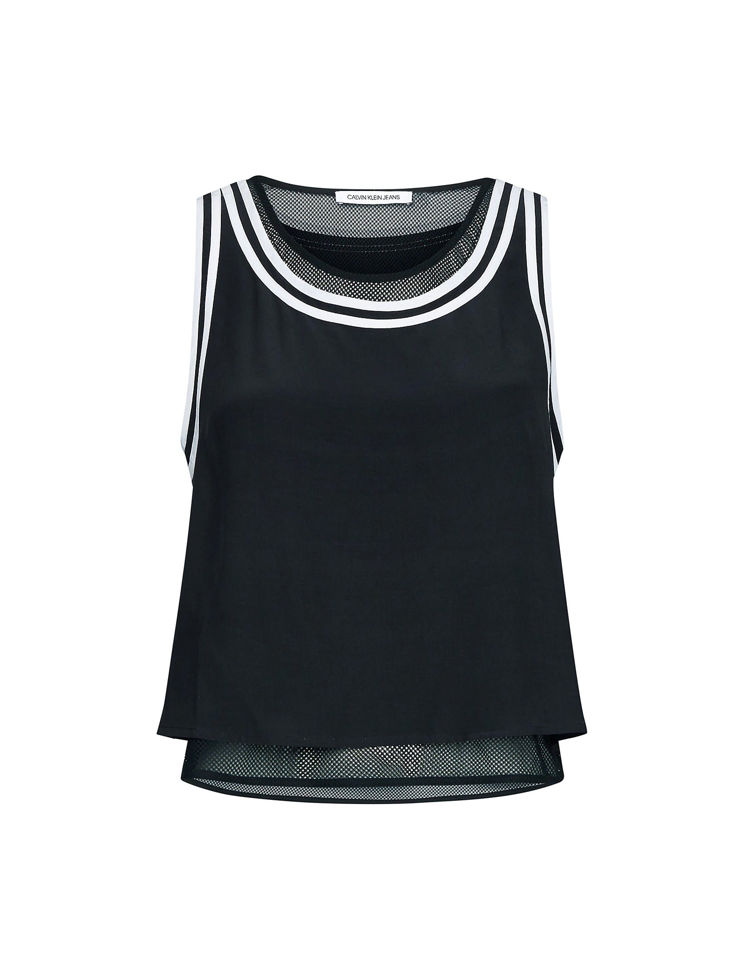 Top e canotte Nero Calvin Klein Jeans