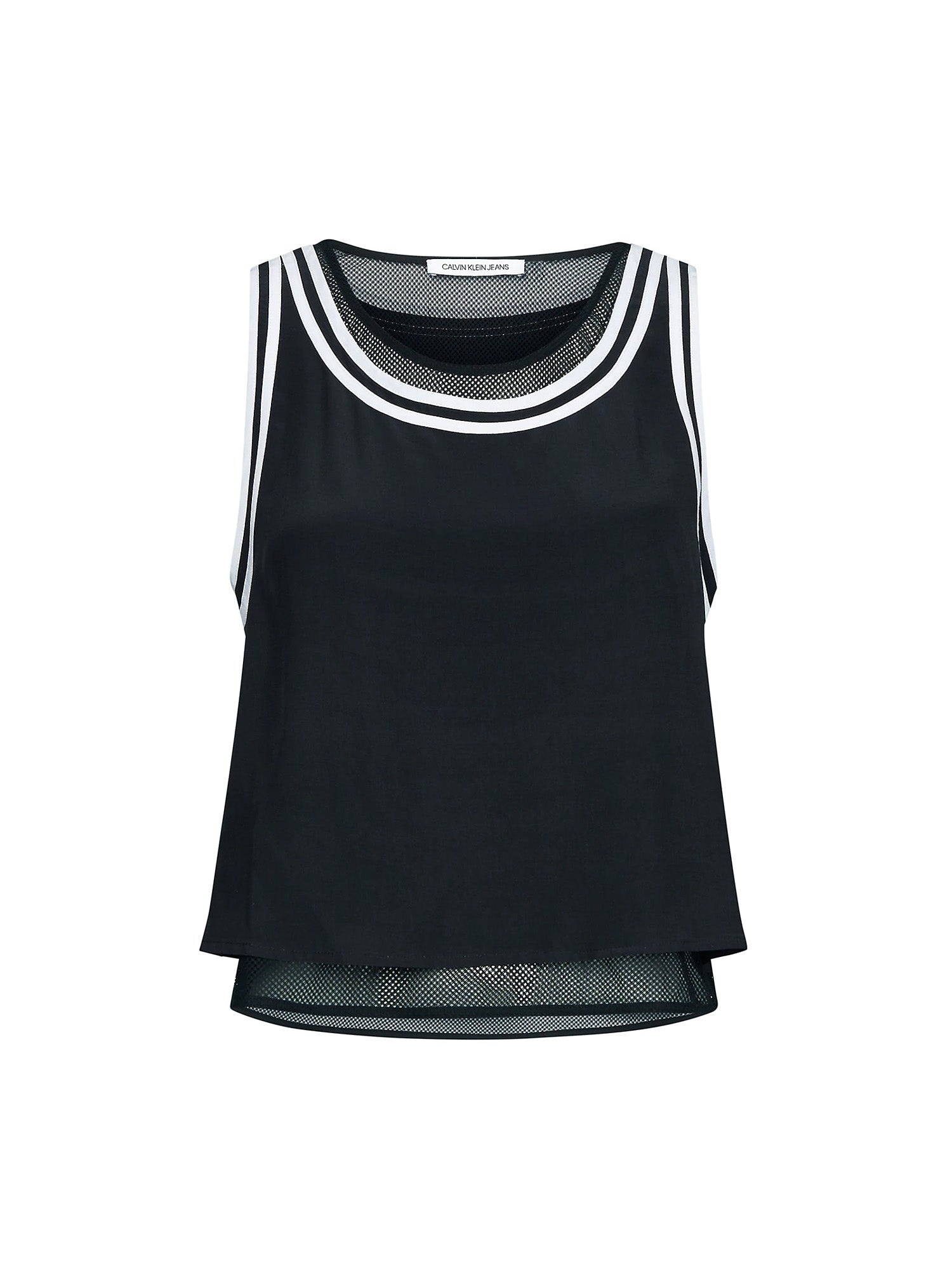 Top e canotte Nero Calvin Klein Jeans