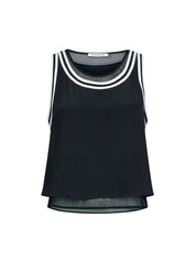 Top e canotte Nero Calvin Klein Jeans