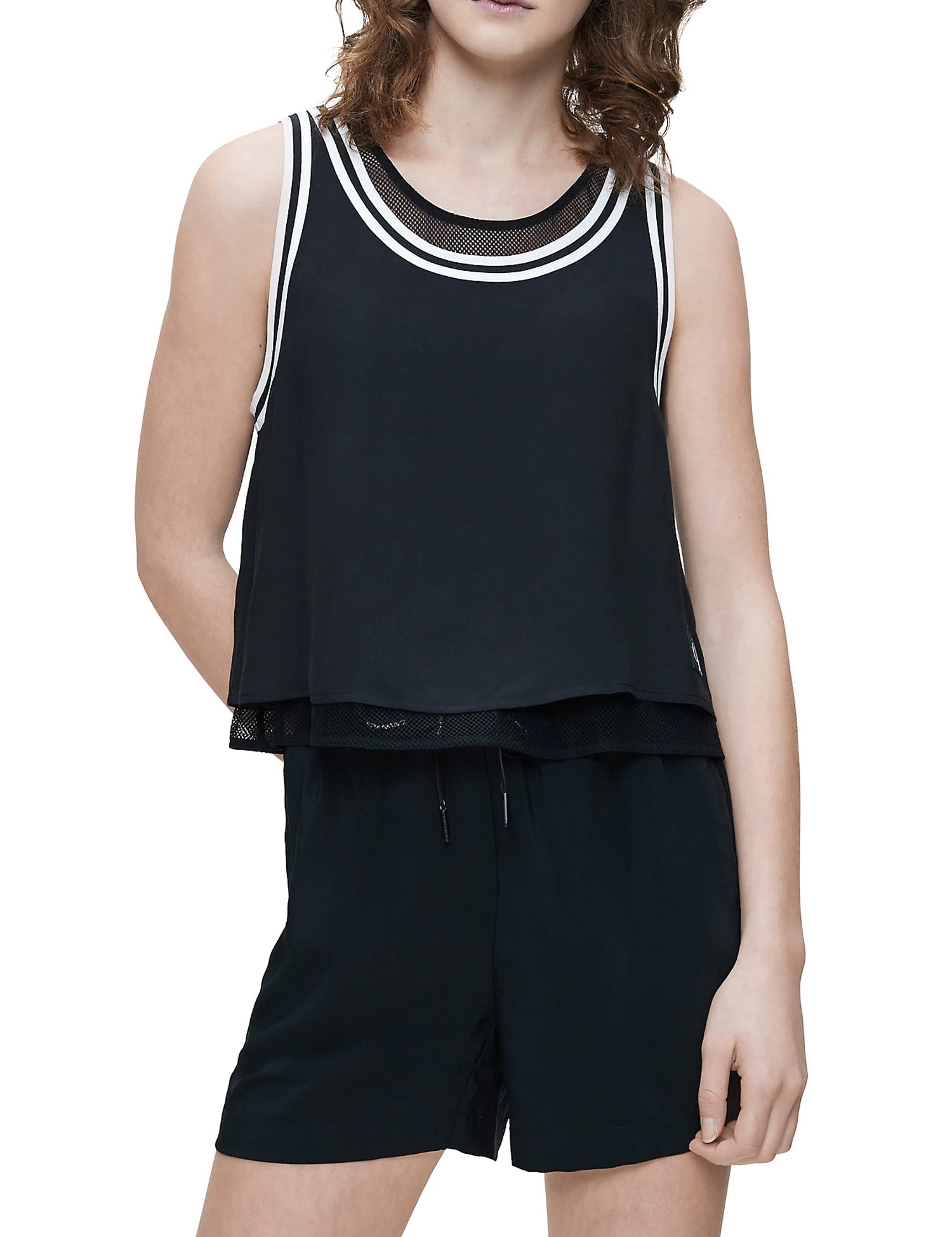 Top e canotte Nero Calvin Klein Jeans