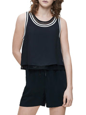 Top e canotte Nero Calvin Klein Jeans