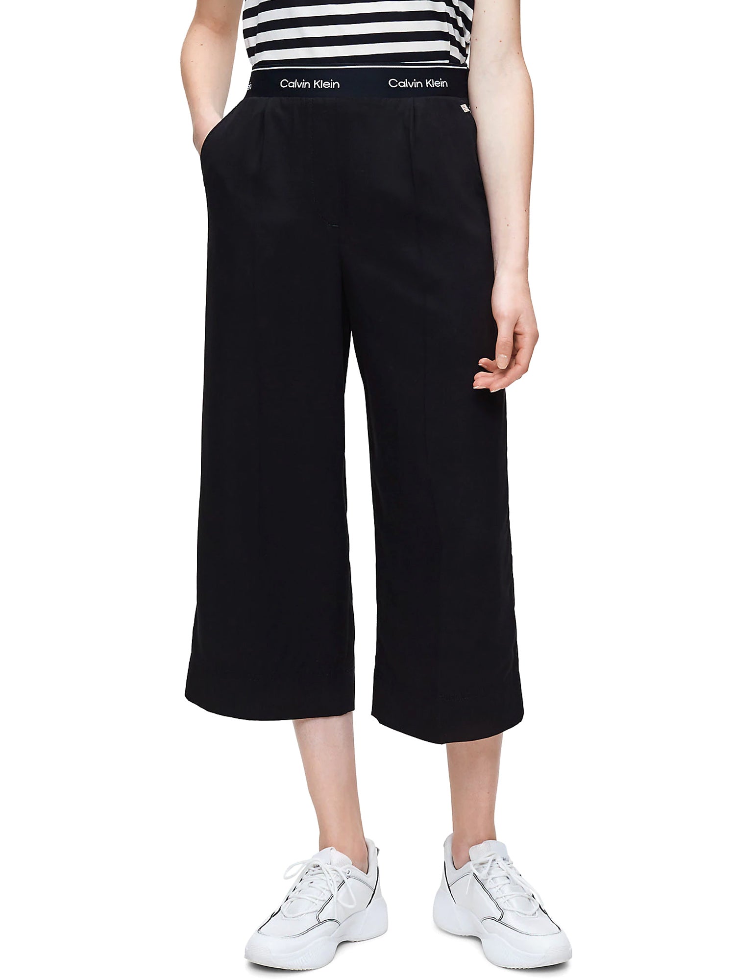 Pantaloni Nero Calvin Klein