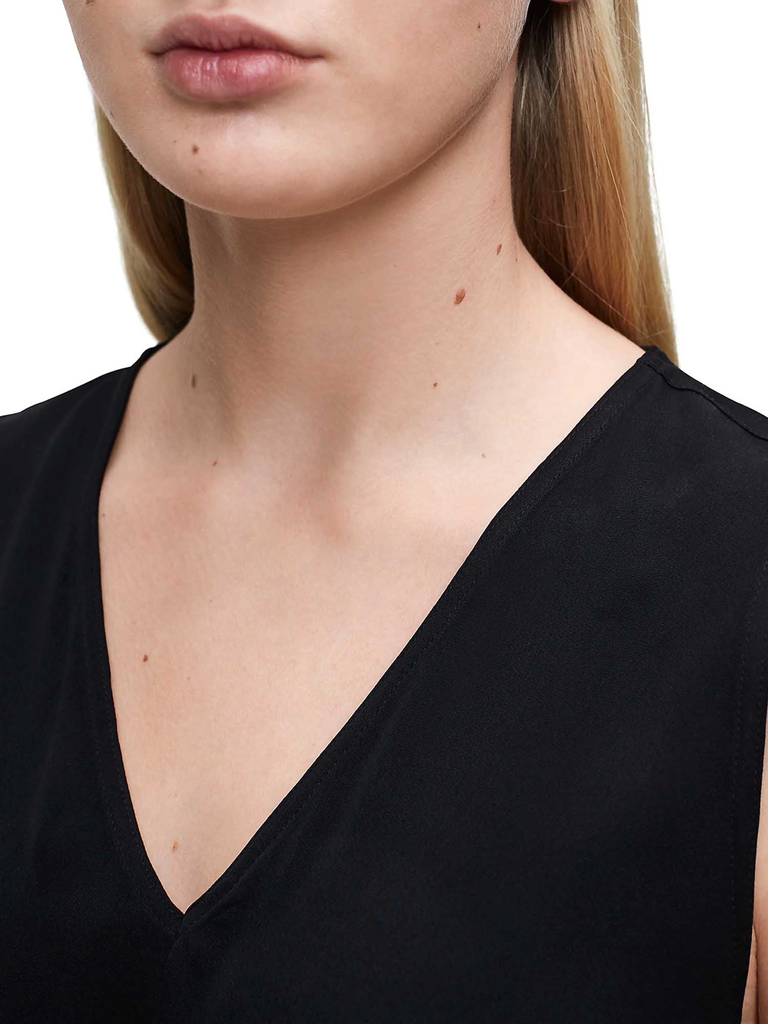 Top e canotte Nero Calvin Klein