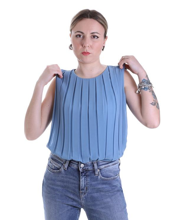 Bluse Blu Calvin Klein