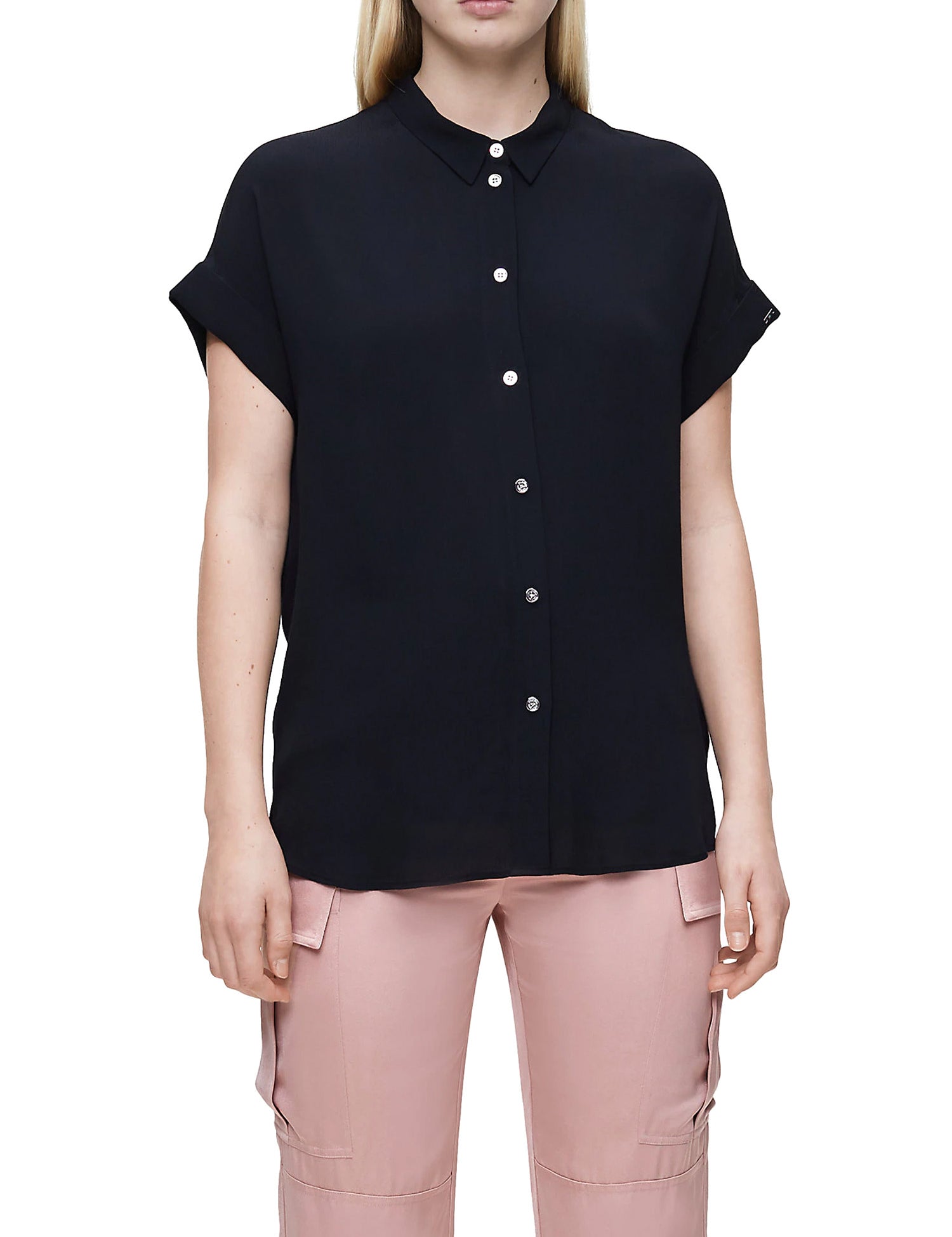 Camicie Nero Calvin Klein