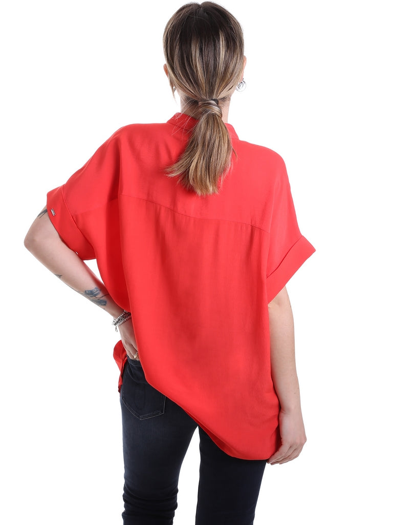 Camicie Rosso Calvin Klein