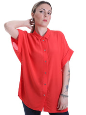 Camicie Rosso Calvin Klein