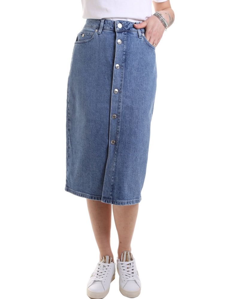 Gonne Blu Calvin Klein