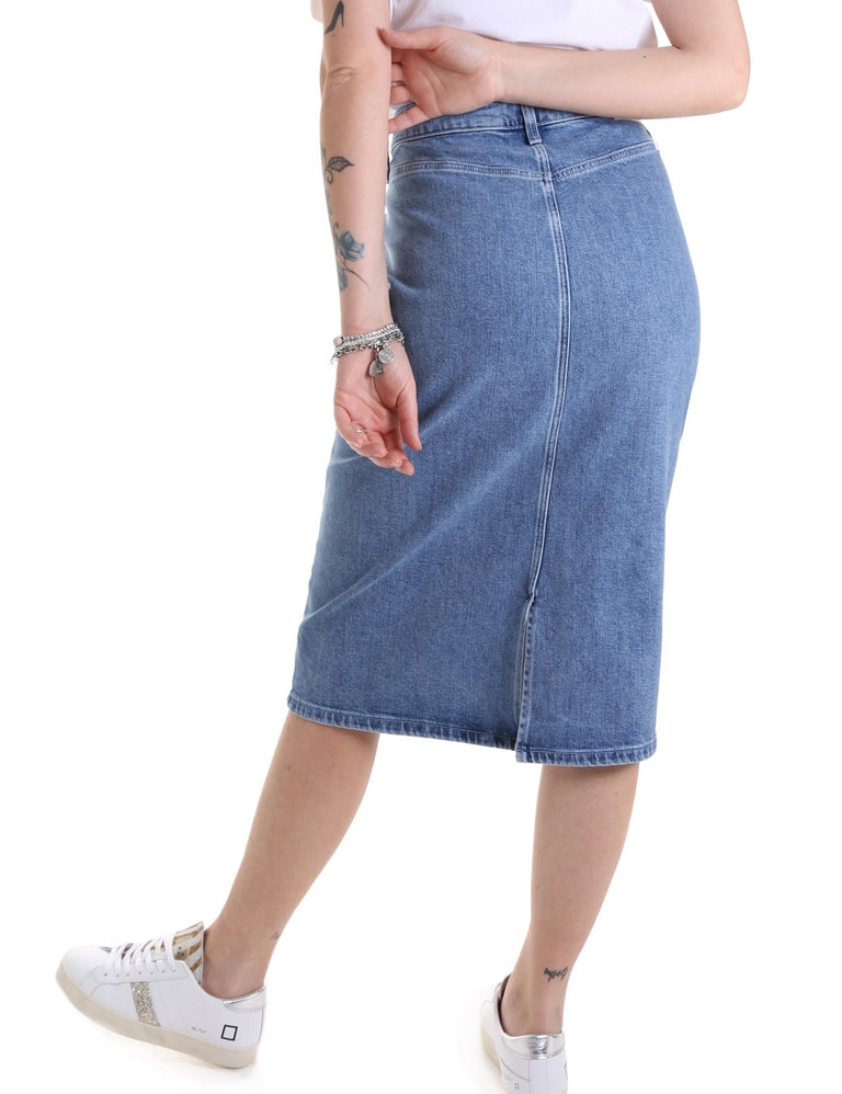 Gonne Blu Calvin Klein