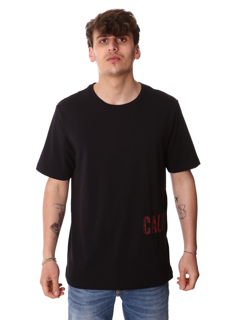 T-shirt Nero Calvin Klein Performance 