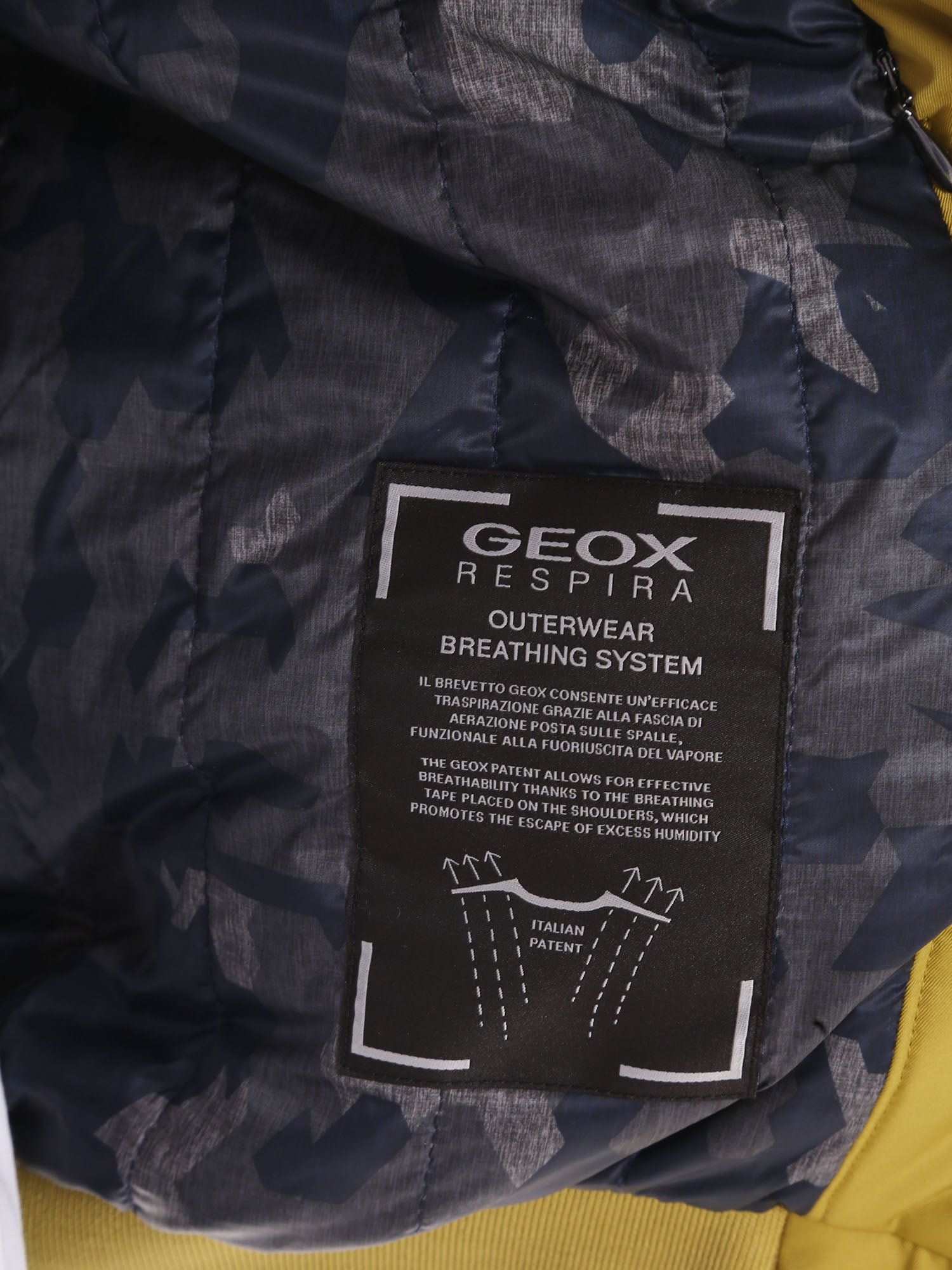 Giacche Giallo Geox