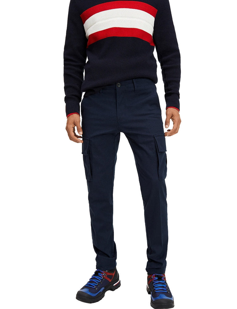 Pantaloni Blu Tommy Hilfiger
