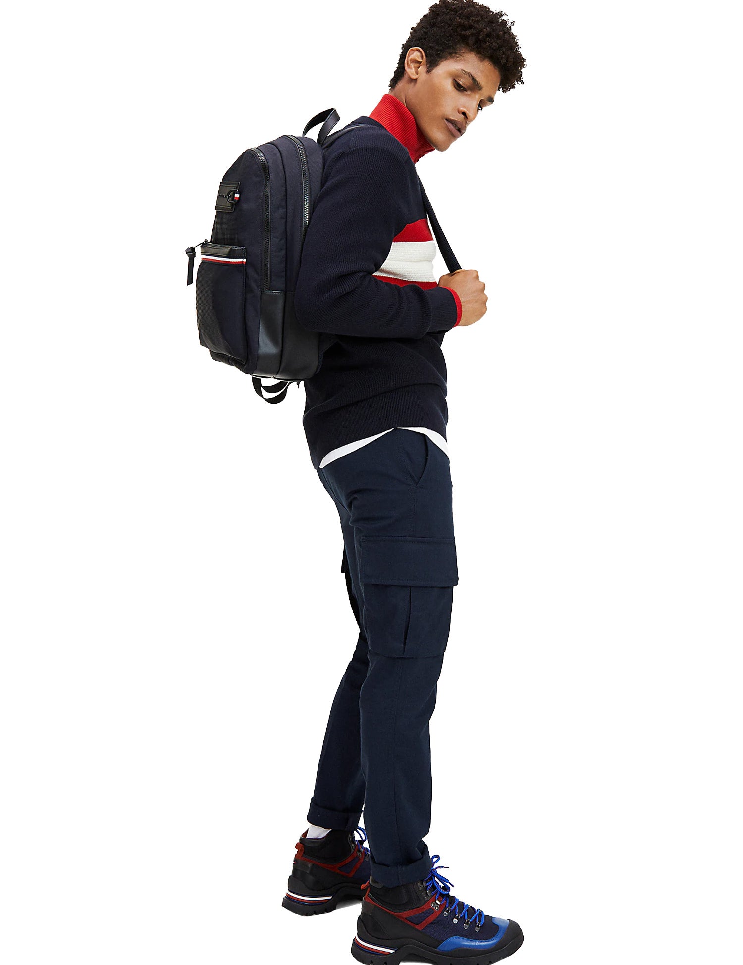 Pantaloni Blu Tommy Hilfiger