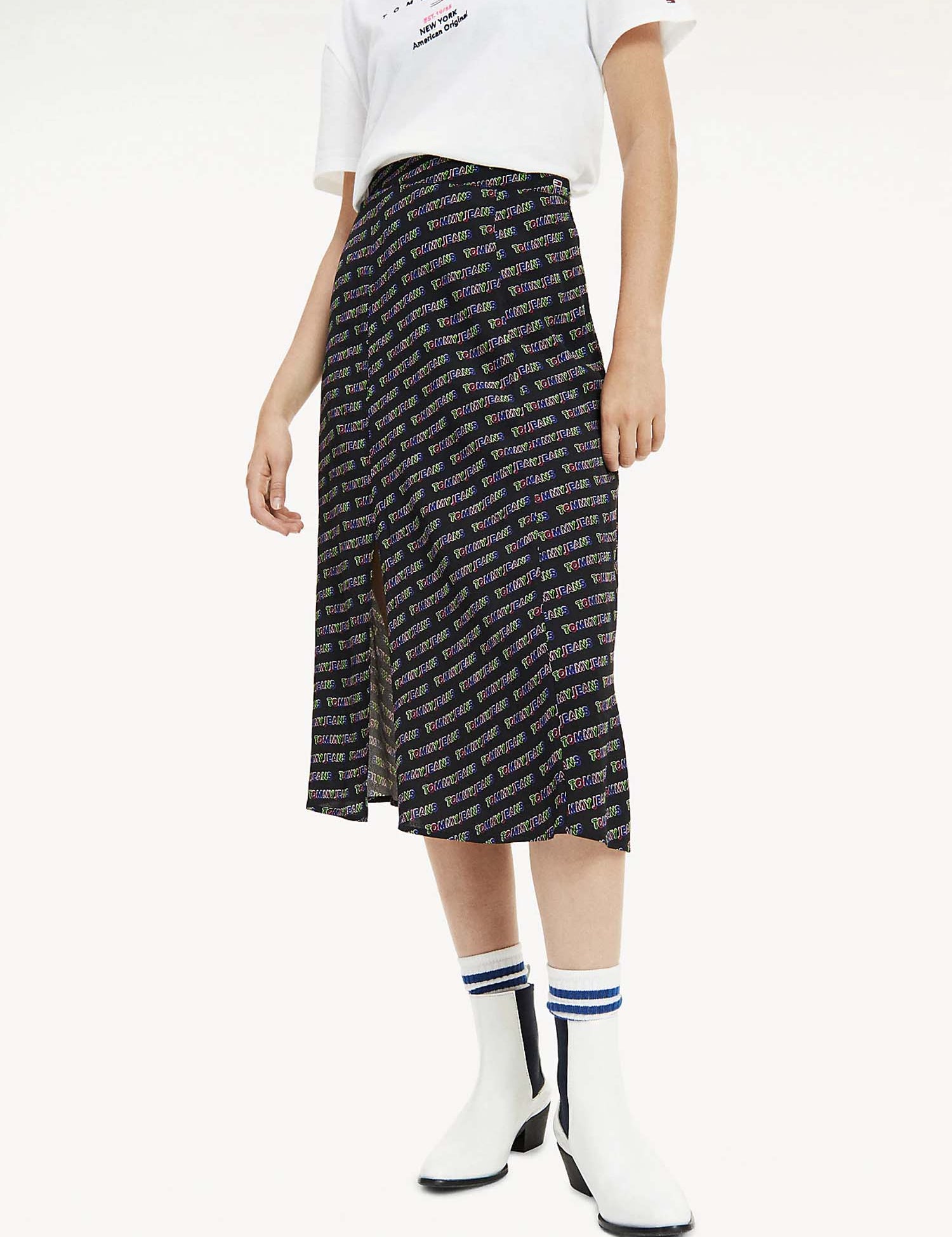 Gonne Nero Tommy Jeans