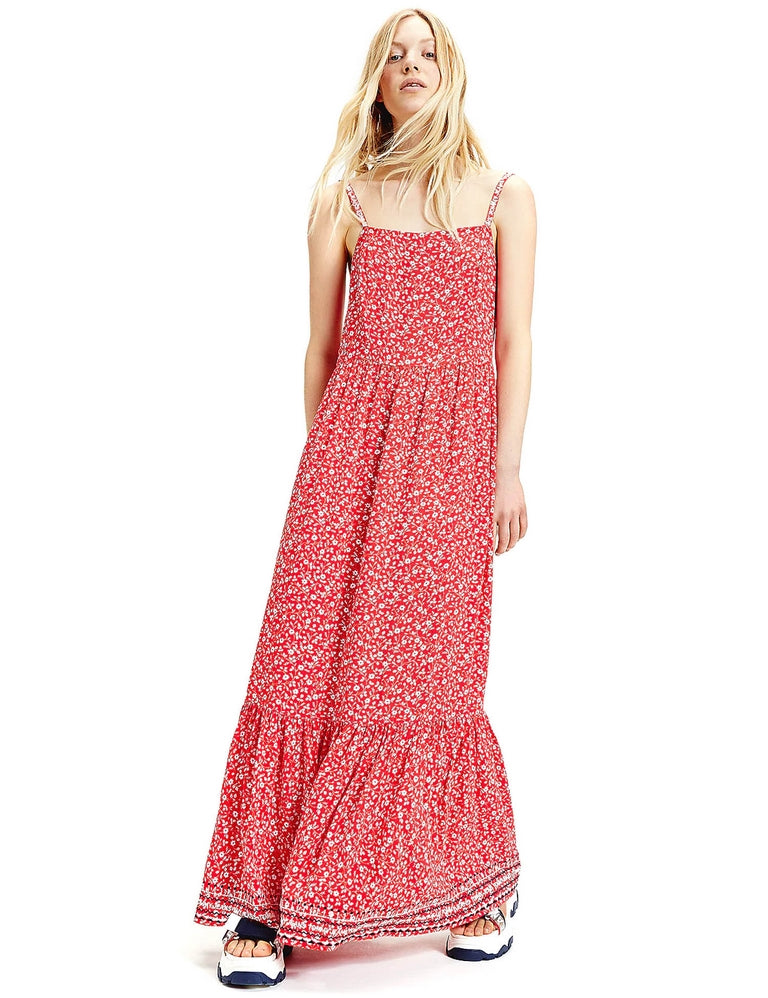 Vestiti Rosso Tommy Jeans