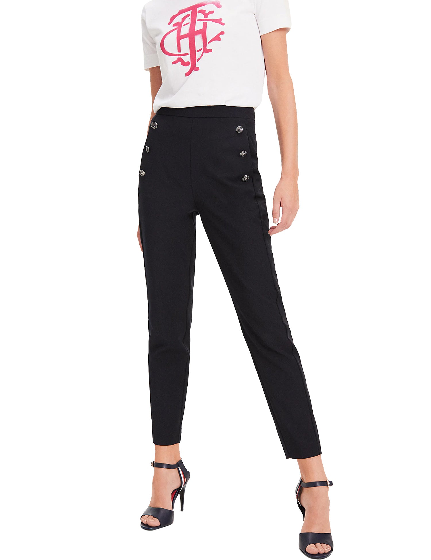 Pantaloni Blu Tommy Hilfiger