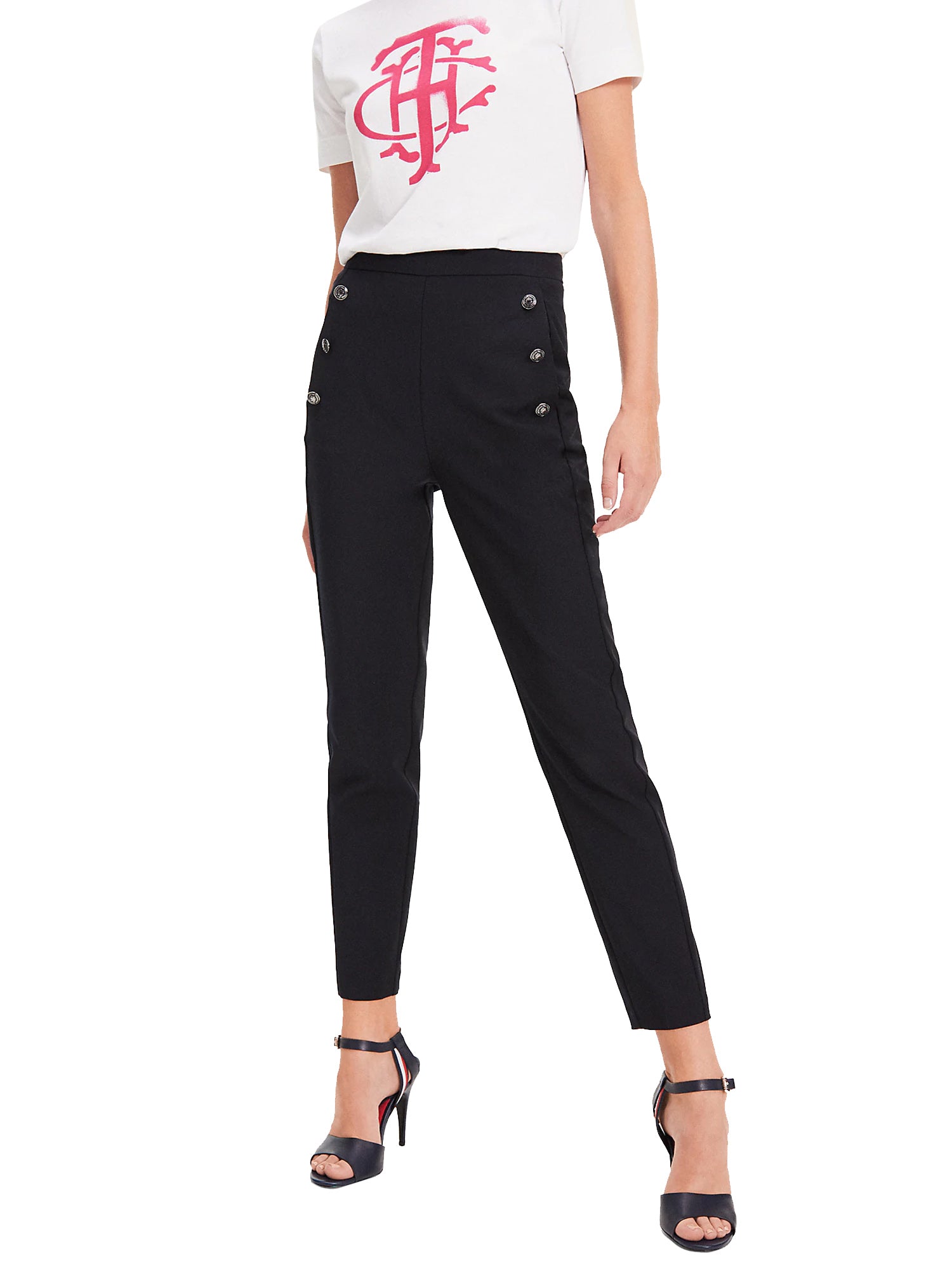 Pantaloni Blu Tommy Hilfiger