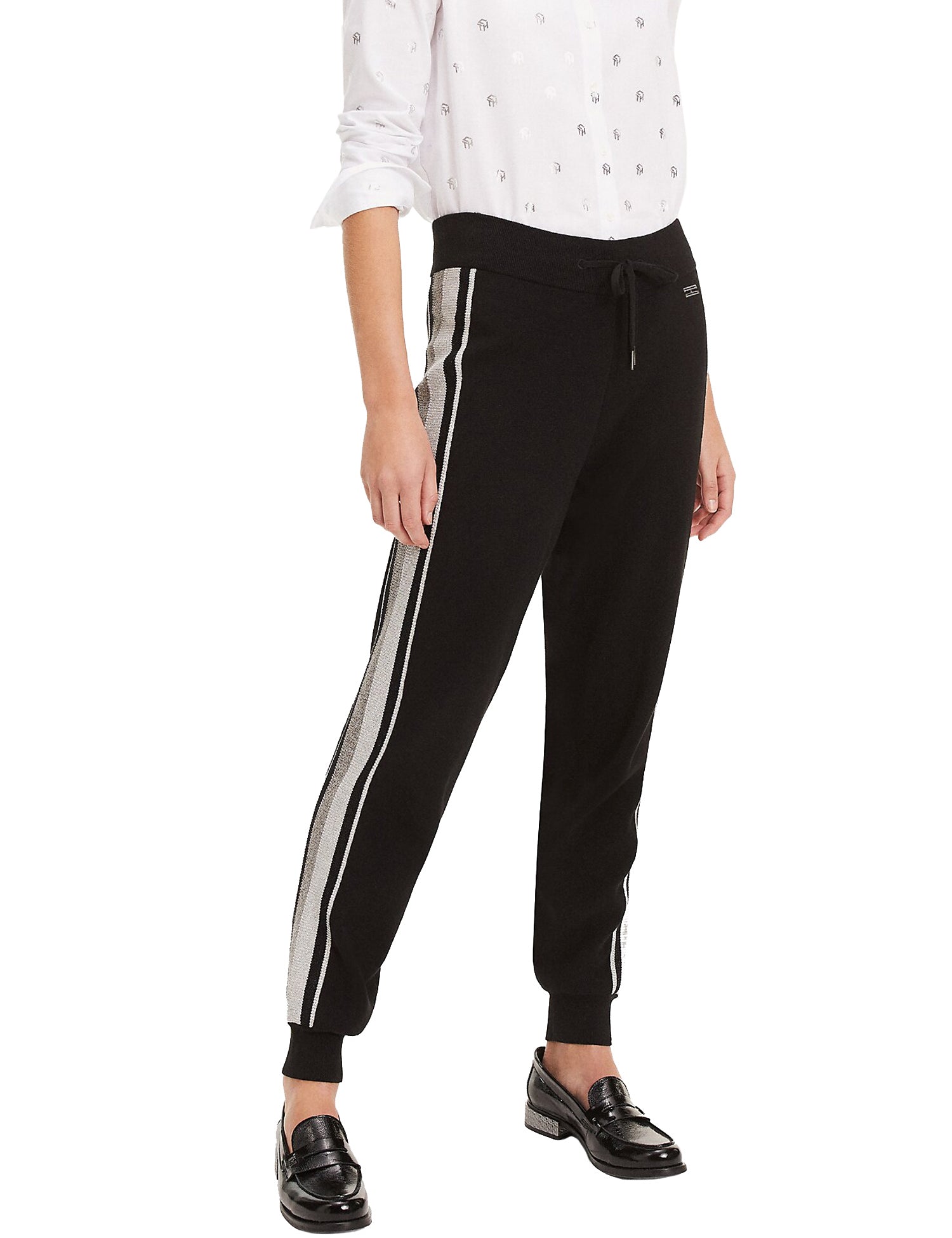 Pantaloni Nero Tommy Hilfiger