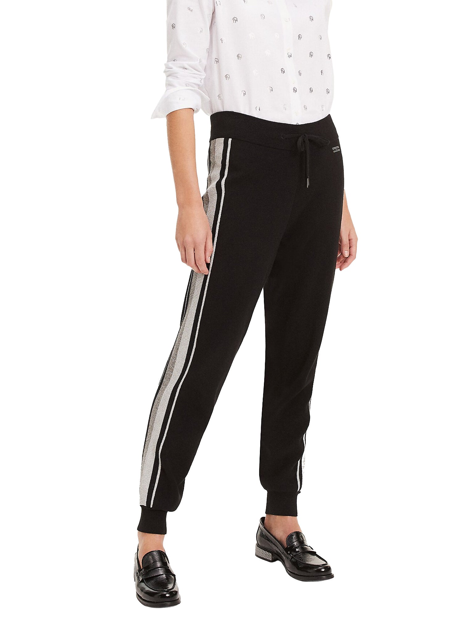 Pantaloni Nero Tommy Hilfiger