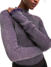 Maglie a collo alto Viola Tommy Hilfiger