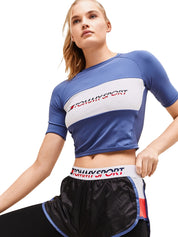 T-shirt Blu Tommy Sport