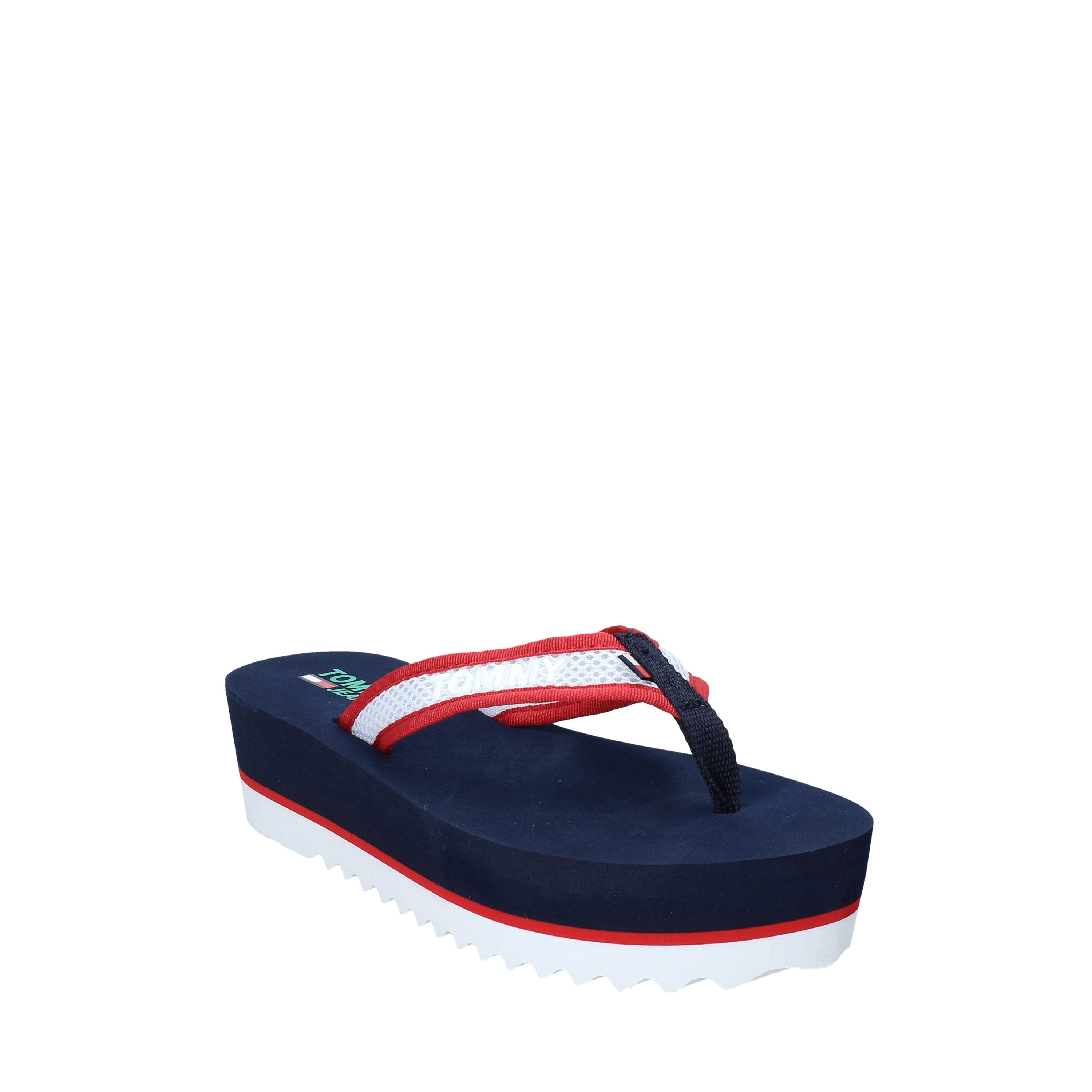 Infradito Blu Tommy Jeans
